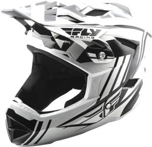 DEFAULT HELMET WHITE/BLACK XS