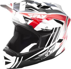 DEFAULT HELMET RED/BLACKWHITE XS