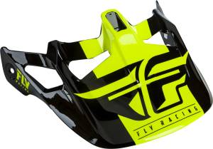 WERX IMPRINT VISOR BLACK/HI-VIS