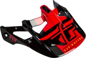 WERX IMPRINT VISOR BLACK/RED