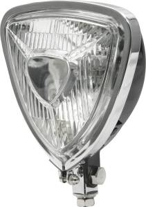 TRIANGLE HEADLIGHT BLACK