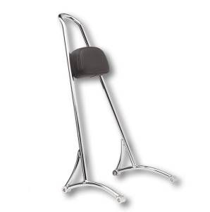 TALL SISSY BAR W/ PAD CHROME XL 04-22