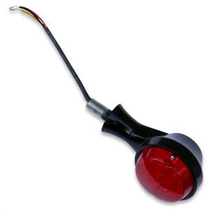 LED TURN SIGNAL RED UNIV BLACK PR