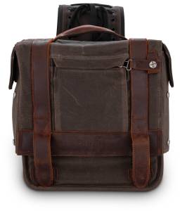 THROWOVER SADDLEBAG DARK OAK