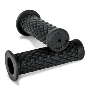 RUBBER DIAMONDBACK GRIPS BLACK 7/8"