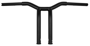 DOMINATOR RAKED BAR 12" 1.25" MATTE BLACK