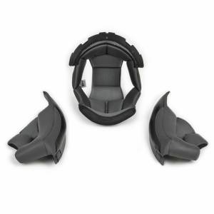 EXO-R320 KWIKWICK 2 GREY SNAPS LINER/CHEEK PAD KIT 2X