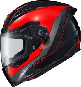 EXO-R2000 FULL-FACE HELMET HYPERSONIC RED 2X