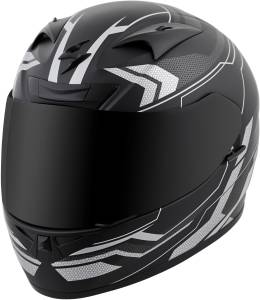 EXO-R710 FULL-FACE HELMET TRANSECT SILVER 2X