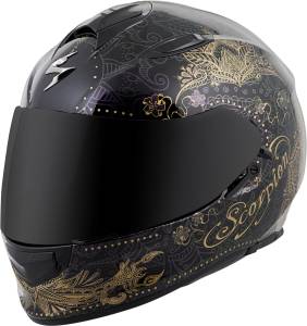 EXO-T510 FULL-FACE HELMET AZALEA BLACK/GOLD 2X