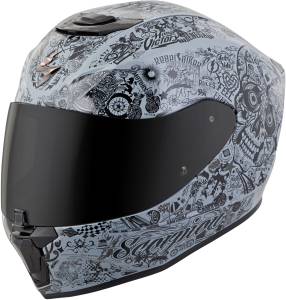 EXO-R420 FULL-FACE HELMET SHAKE CEMENT GREY LG