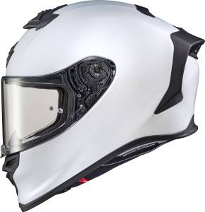 EXO-R1 AIR FULL FACE HELMET MATTE PEARL WHITE 2X