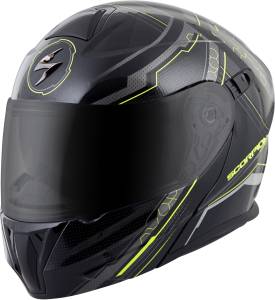 EXO-GT920 MODULAR HELMET SATELLITE NEON 2X