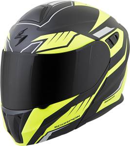 EXO-GT920 MODULAR HELMET SHUTTLE NEON 2X