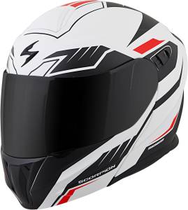 EXO-GT920 MODULAR HELMET SHUTTLE WHITE/BLACK 2X