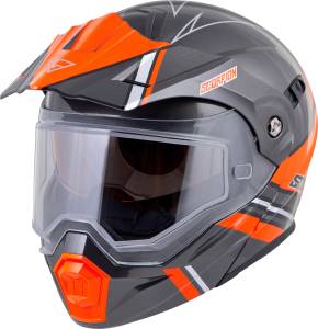 EXO-AT950 COLD WEATHER HELMET TETON ORANGE 2X (DUAL PANE)