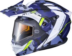 EXO-AT950 COLD WEATHER HELMET OUTRIGGER MATTE BLUE 2X (DUAL)