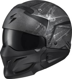 COVERT OPEN-FACE HELMET INCURSION BLACK 3X