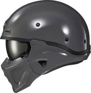 COVERT X OPEN-FACE HELMET CEMENT GREY 2X