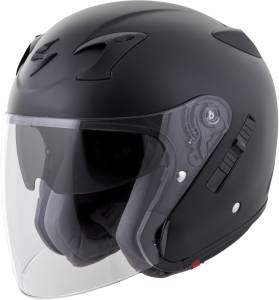 EXO-CT220 OPEN-FACE HELMET MATTE BLACK XS