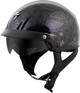 EXO-C110 OPEN-FACE HELMET AZALEA BLACK/GOLD 2X