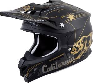 VX-35 OFF-ROAD HELMET GOLDEN STATE BLACK 2X