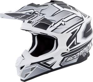 VX-35 OFF-ROAD HELMET FINNEX BLACK/SILVER MD