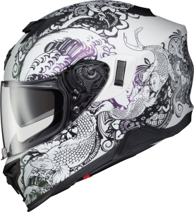 EXO-T520 HELMET NAMA-SUSHI WHITE/CHAMELEON 2X