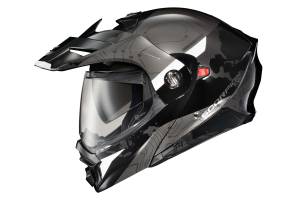 EXO-AT960 MODULAR HELMET TOPOGRAPHIC BLACK/WHITE 2X