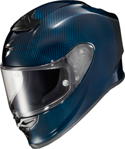 EXO-R1 AIR FULL FACE HELMET CARBON BLUE 2X