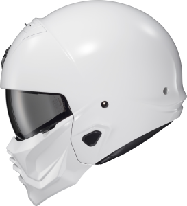 COVERT 2 OPEN-FACE HELMET GLOSS WHITE  2X