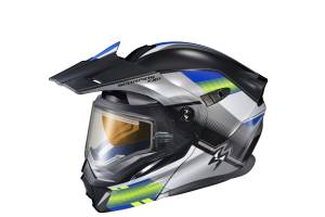 EXO-AT950 COLD WEATHER HELMET ZEC BLUE/HI-VIZ 2X (ELECTRIC)