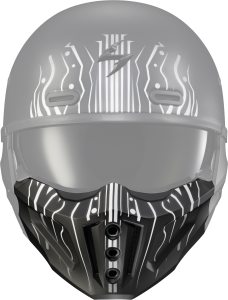 COVERT X FACE MASK TRIBE WHITE