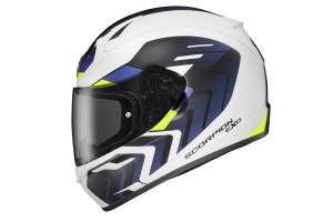 EXO-R320 FULL-FACE HELMET ALCHEMY WHITE/BLUE/HI-VIZ 2X