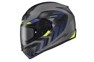 EXO-R320 FULL-FACE HELMET ALCHEMY CEMENT/BLUE/HI-VIZ MD