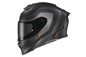 EXO-R1 AIR FULL FACE HELMET HIVE GOLD/BLACK 2X