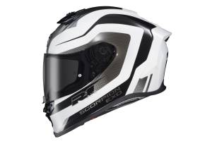 EXO-R1 AIR FULL FACE HELMET HIVE WHITE/BLACK 2X