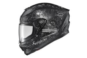 EXO-R420 FULL-FACE HELMET SHAKE II BLACK/WHITE XL