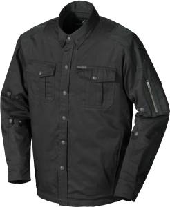 ABRAMS RIDING SHIRT BLACK LG