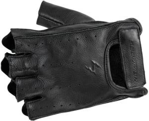 HALF-CUT GLOVES BLACK 2X