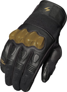 HYBRID AIR GLOVES BLACK/GOLD 2X