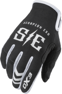 AIR-STRETCH GLOVES CHARGE BLACK/WHITE 2X