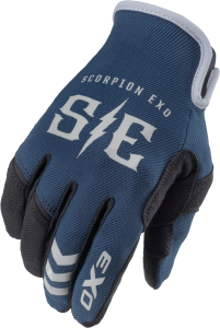 AIR-STRETCH GLOVES CHARGE BLUE/GREY 2X