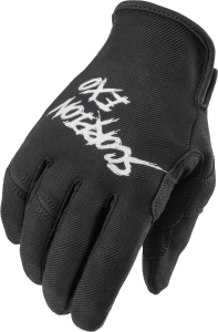 AIR-STRETCH GLOVES GRIND BLACK/WHITE 2X