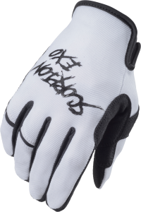 AIR-STRETCH GLOVES GRIND WHITE/BLACK 2X