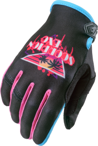 MOTO-FLEX GLOVES SUNSET BLACK 2X