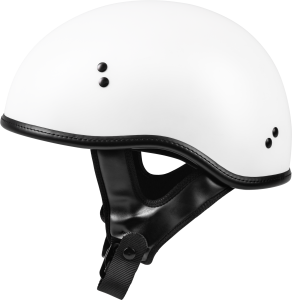 .357 SOLID HALF HELMET MATTE WHITE 2X