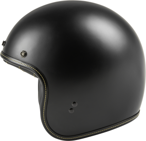 .38 RETRO HELMET MATTE BLACK MD