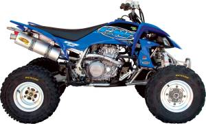 FMF FAST ATV TANK GRPHIC WARRIOR 88-03 BLUE