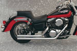 FULL SYSTEM FAT STAKKERS KAWASAKI CHROME